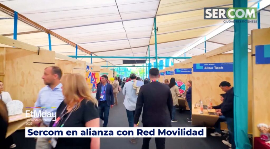 Sercom Chile participa ETM Day, mayor punto encuentro para emprendedores.